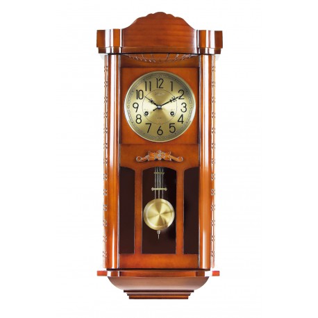 Mechanische Wanduhr aus Holz
