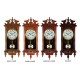 Wooden Mechanical Wall Clock