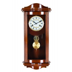 Mechanische Wanduhr aus Holz