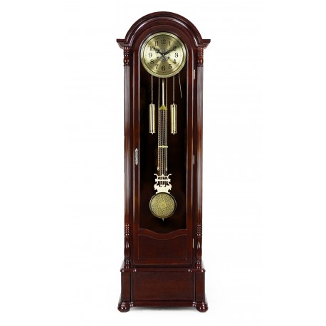 Mechanische Standuhr aus Holz