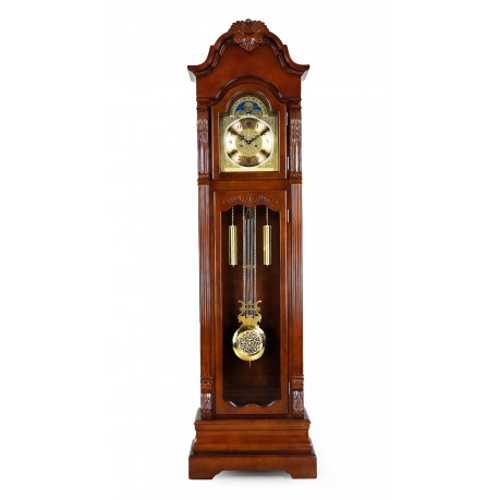 Mechanische Standuhr aus Holz