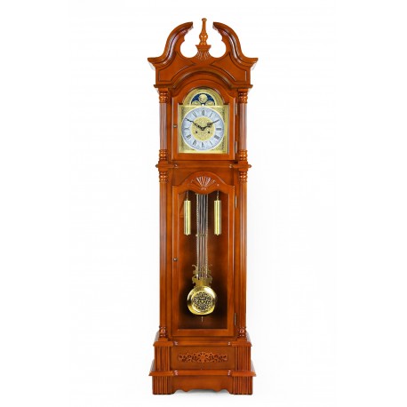 Mechanische Standuhr aus Holz