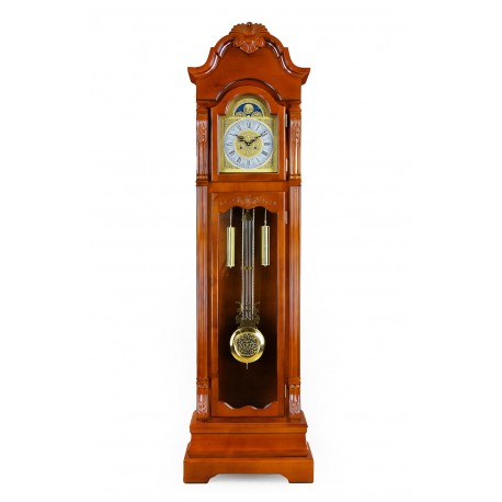 Mechanische Standuhr aus Holz