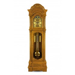 Oak Wood Mechanical Grandfather Clock