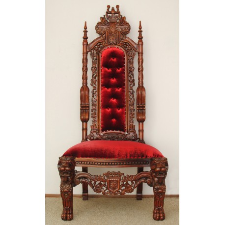 Lion king wedding throne chair