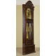 Corner grandfather clock longcase pendulum