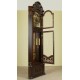 Corner grandfather clock longcase pendulum