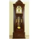 Corner grandfather clock longcase pendulum