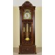 Corner grandfather clock longcase pendulum