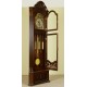 Corner grandfather clock longcase pendulum