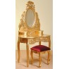 Gold Schminktisch rokoko barock