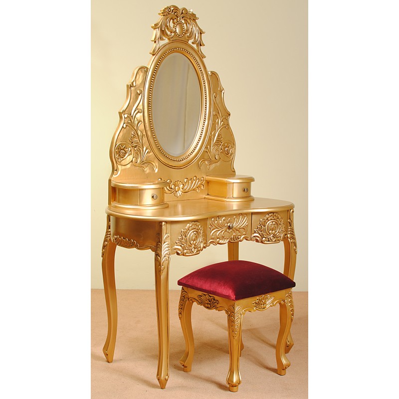 rococo dresser dressing table baroque