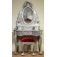 Silver rococo dresser dressing table baroque
