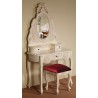 White rococo dresser dressing table baroque
