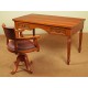 Colonial style writing desk 145 cm