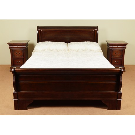 Sleigh bed french style 160x200 cm