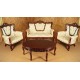 Sofa + 2 armchairs set baroque rococo