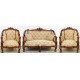 Sofa + 2 armchairs set baroque rococo