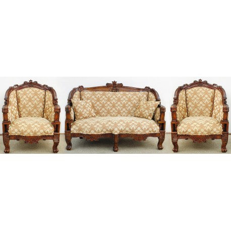 Sofa + 2 armchairs set baroque rococo