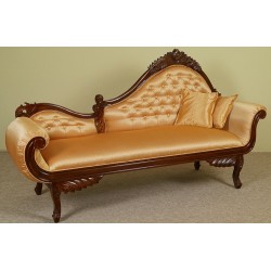 Chesterfield chaise longue sofa