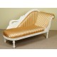 Swan chaise longue sofa white