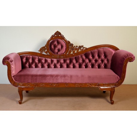 Sofa Chesterfield louis Samt