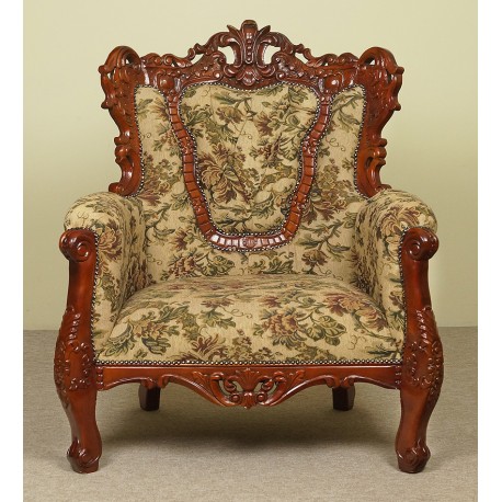 Fotel wypoczynkowy barok rokoko
