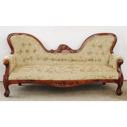 Sofa Chesterfield louis velvet fabric