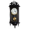 Wall clock with pendulum