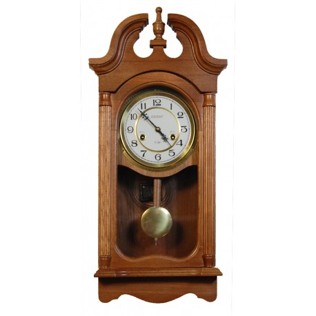 Wall clock with pendulum