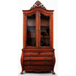 Chippendale glass cabinet