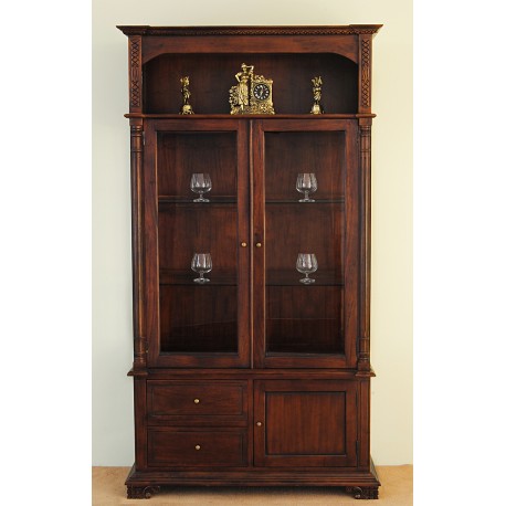 Louis glass cabinet