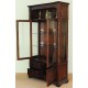 Louis glass cabinet