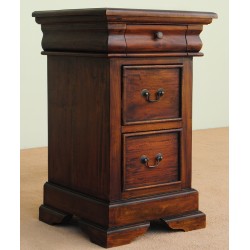 Colonial bedside night stand