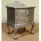 Stříbrný noční stolek komoda rokoko baroko