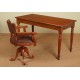 Colonial style writing desk 140 cm