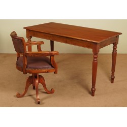 Colonial style writing desk 140 cm