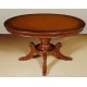 Oval dining table 138x115 cm louis
