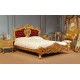 Кровати в стиле барокко рококо золотая 160x200 см