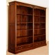 English double bookcase library