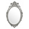 Silver mirror rococo baroque style
