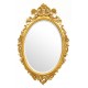 Gold mirror rococo baroque style