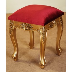 Gold stool louis style