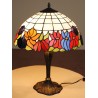 Lampa witrażowa w stylu Tiffany