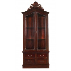 English style glass cabinet