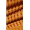 Orange strips - satyna atłasowa