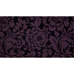 Sienna Violet velvet + satin fabric