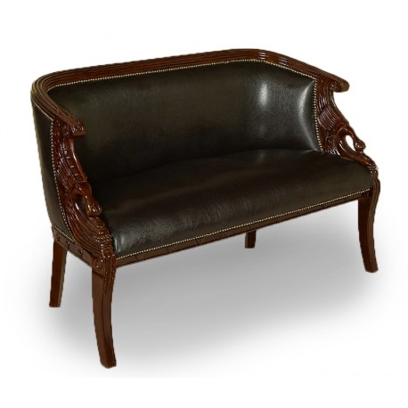 Swan sofa 2-seater empire style