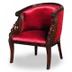 Swan sofa + 2 armchairs empire style