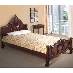 Rococo baroque bed 120x200 cm